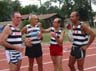 Athlétisme coupe de France vétéran 10-03 Relais masculin